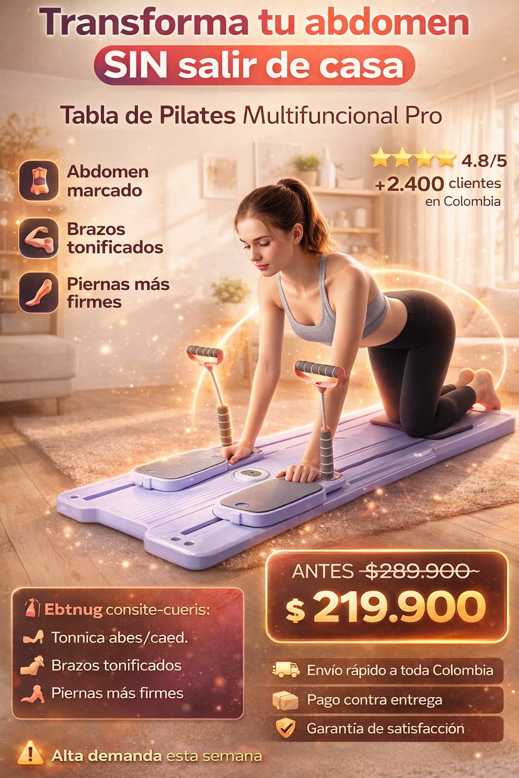 Tabla De Ejercicio De Pilates Premium