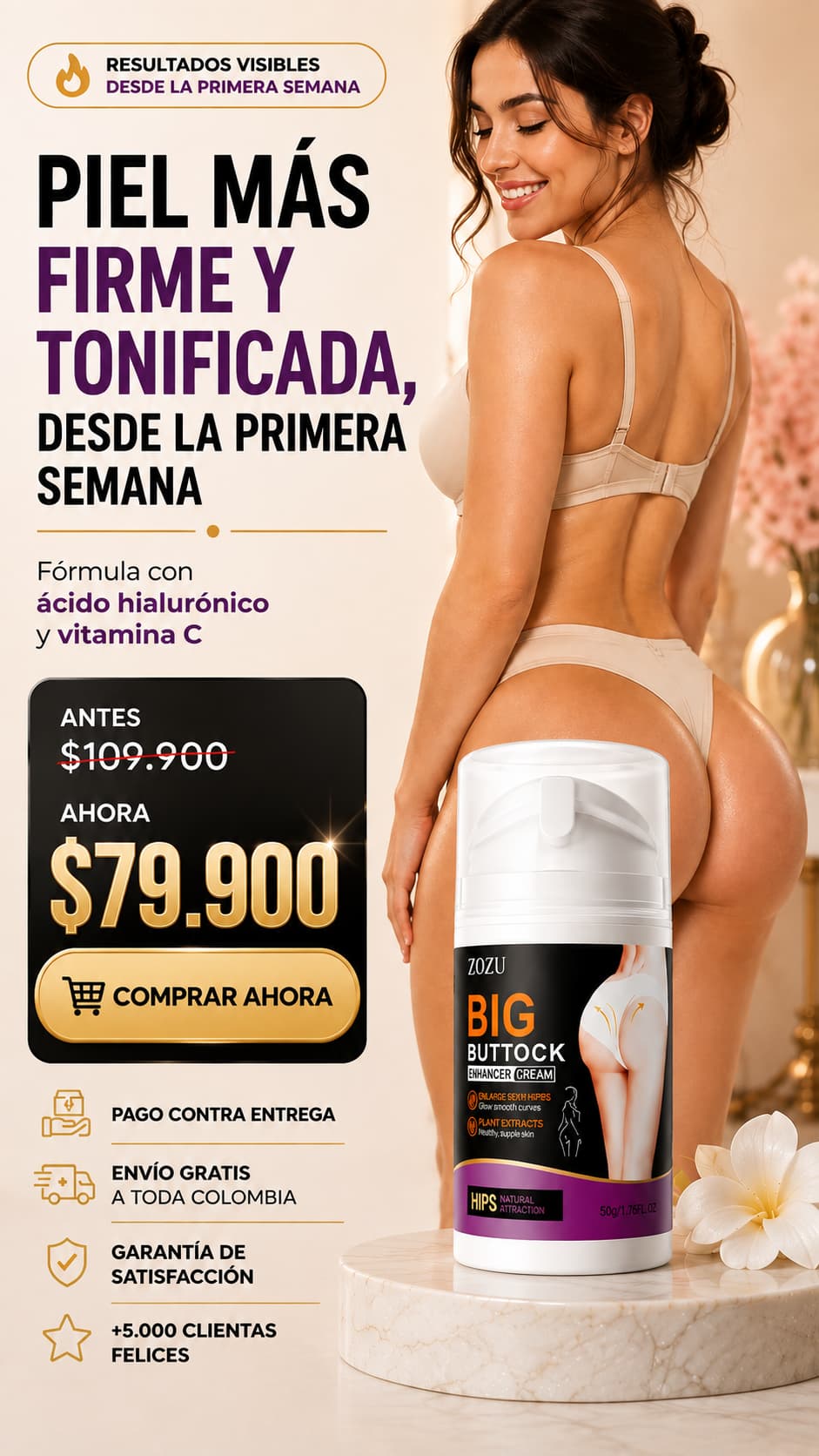 CREMA MOLDEADORA DE GLUTEOS