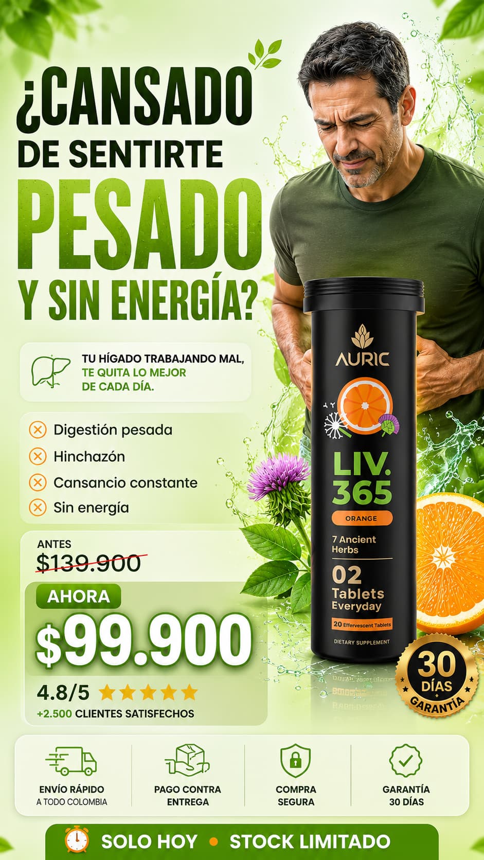 Comprimidos efervescentes Liv 365