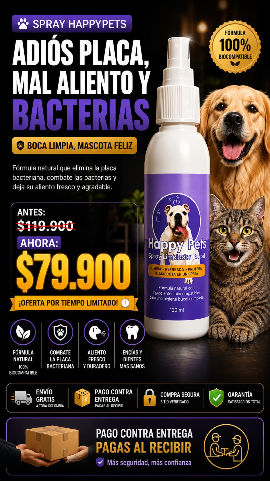 HAPPY PETS ENJUEGUE BUCAL