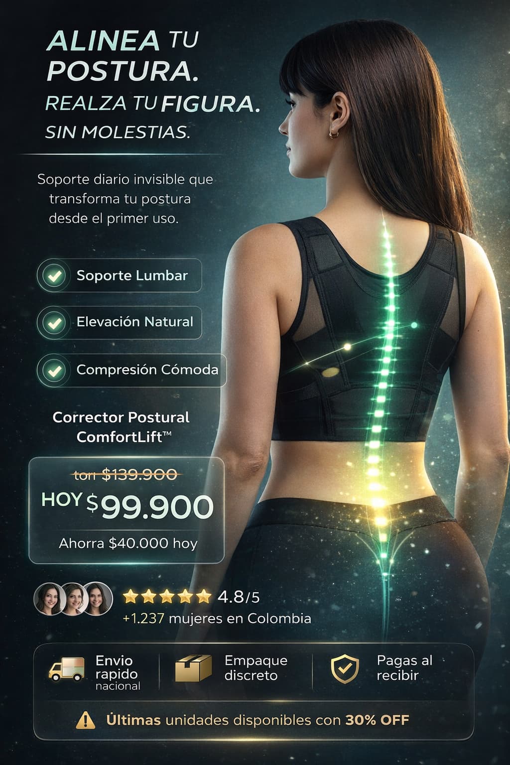 BRASIER CORRECTOR DE POSTURA