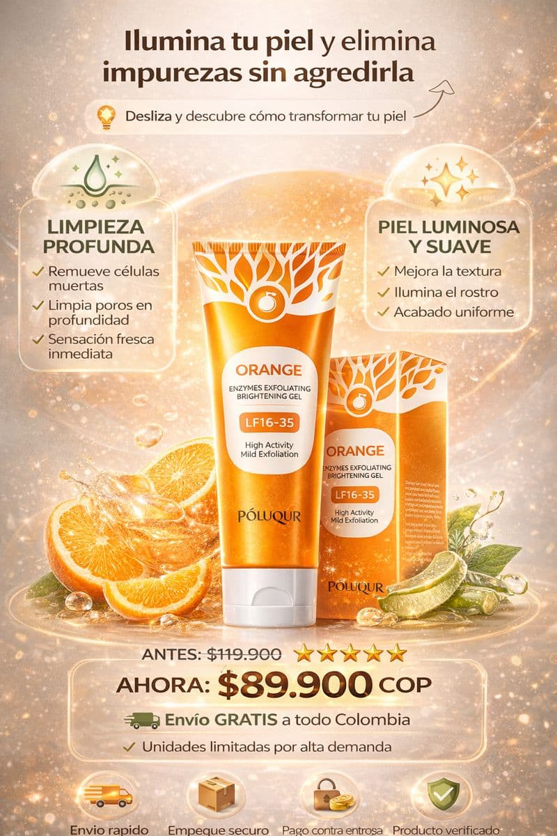 Exfoliante Enzimático de Naranja