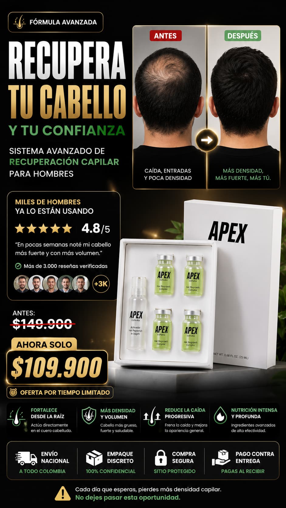 Tratamiento de Recuperación Capilar