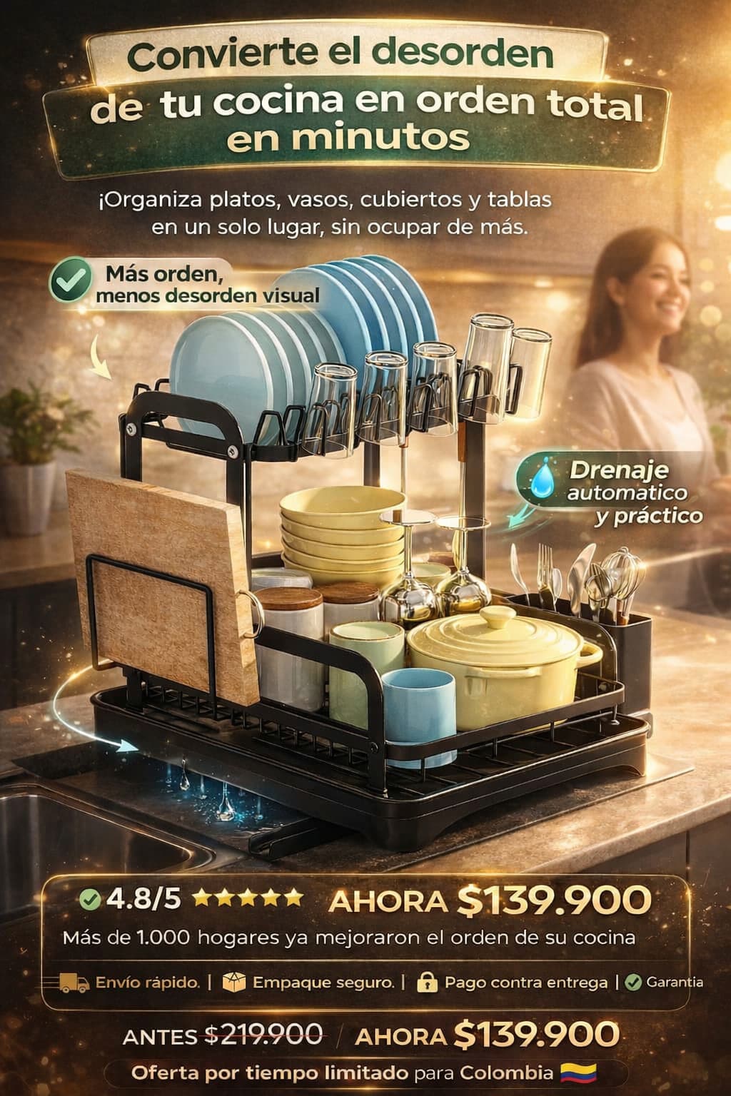 Escurridor de platos