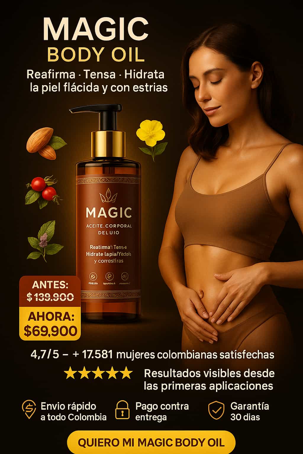 ACEITE CORPORAL REDUCTOR TARRO X120ML