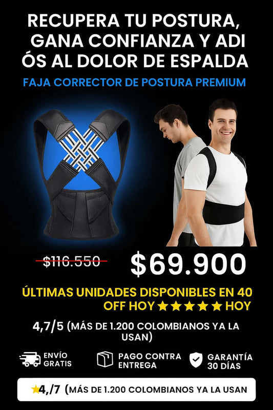 Faja Corrector De Postura Premium