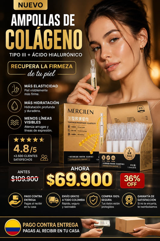 AMPOLLAS DE COLAGENO MERCILEN
