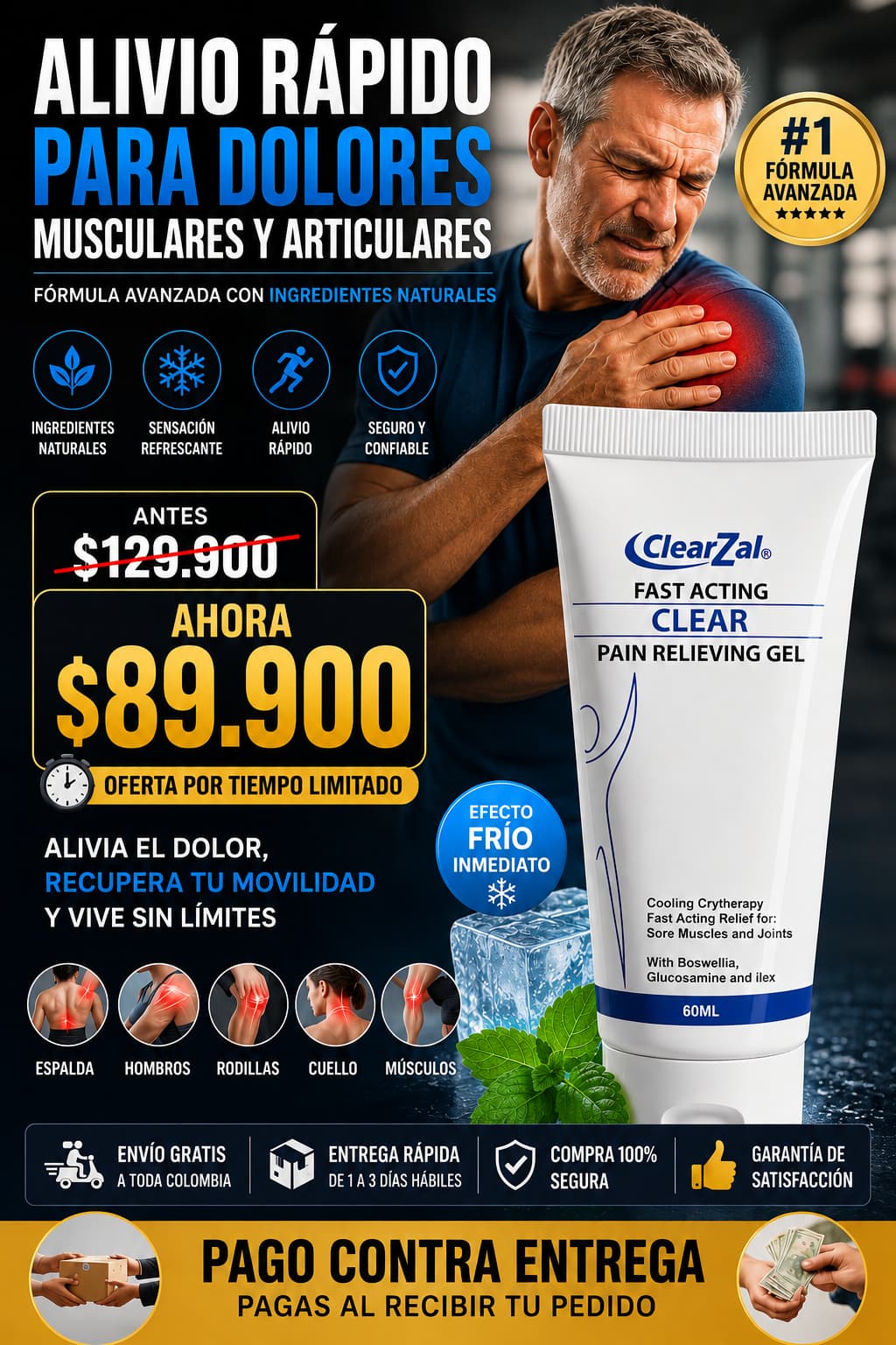 A1 ClearZal Fast Acting Clear 60ml