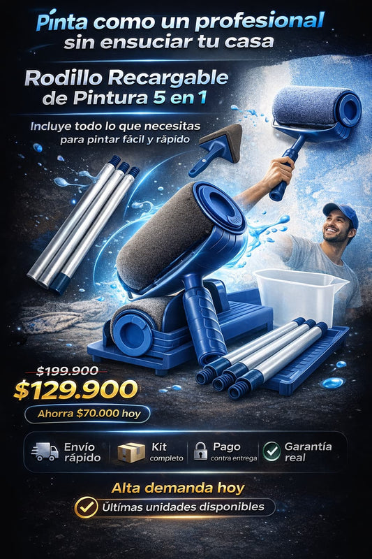 RODILLO RECARGABLE