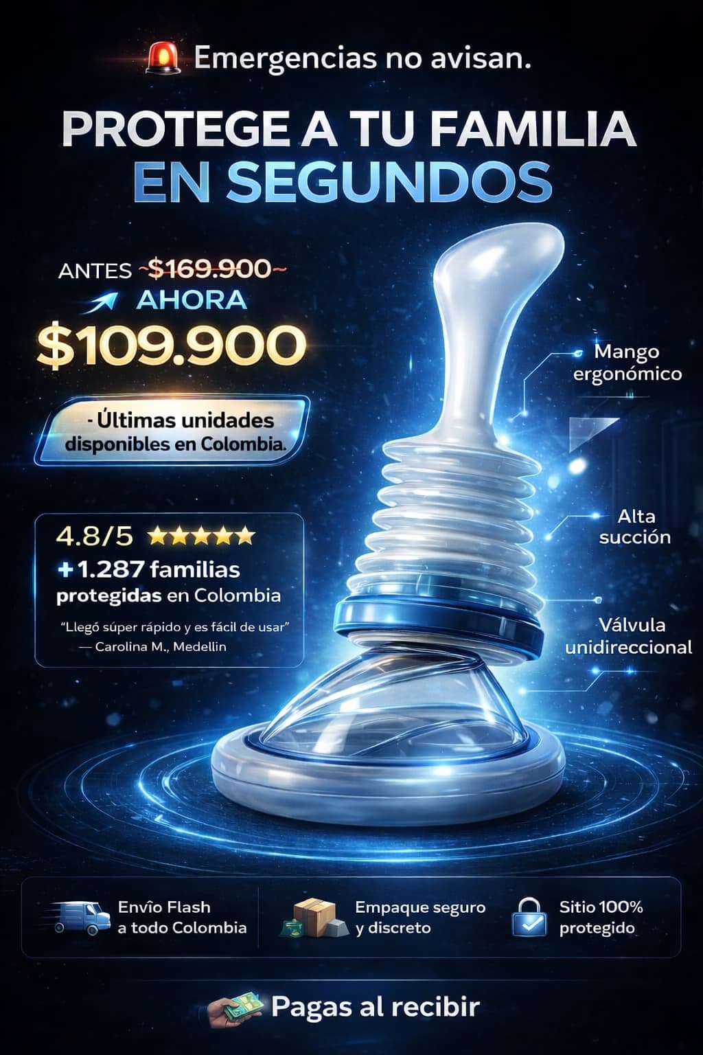 Kit Salvavidas Anti-asfixia