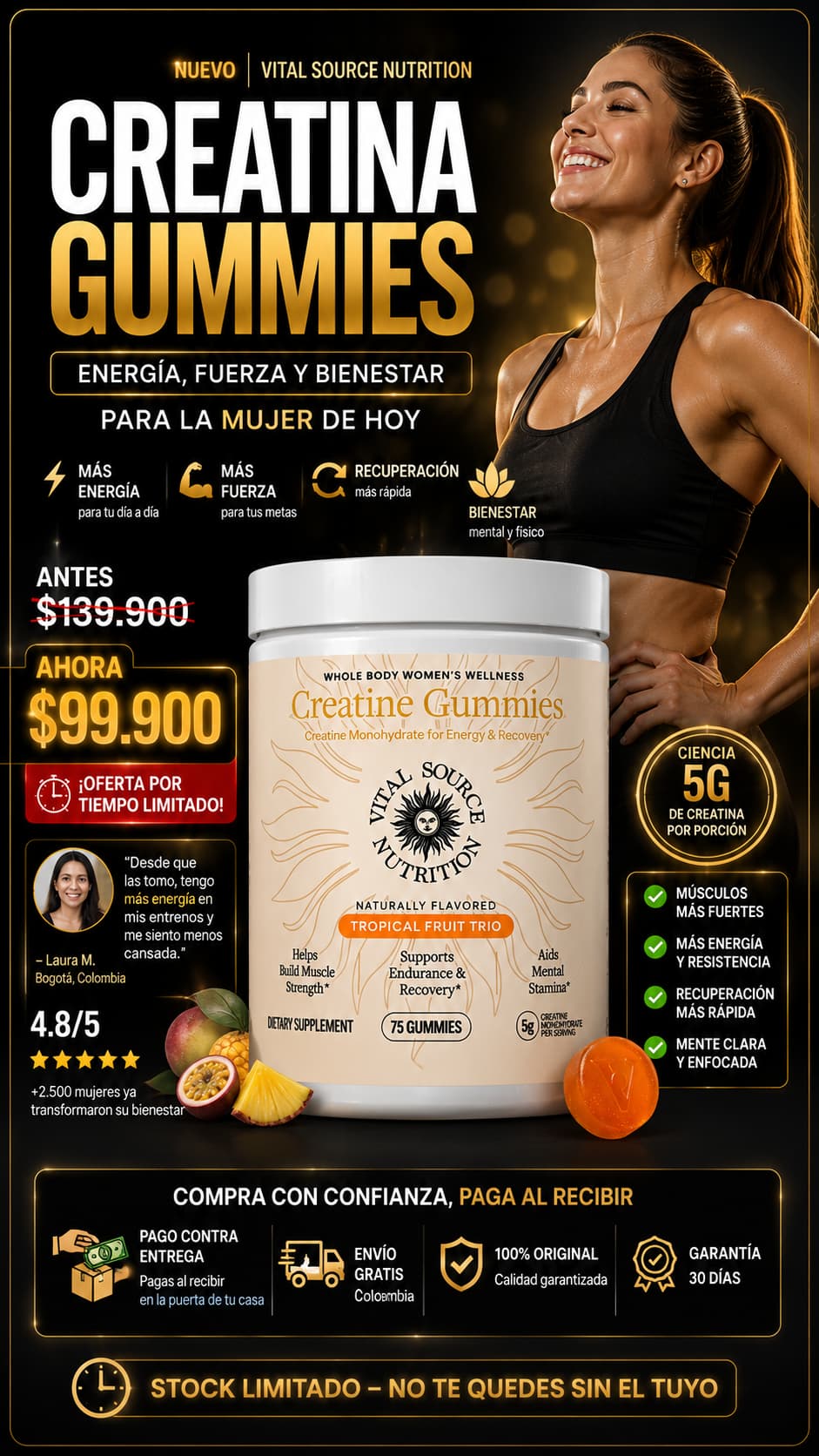 Creatine Gummies Monohidratada