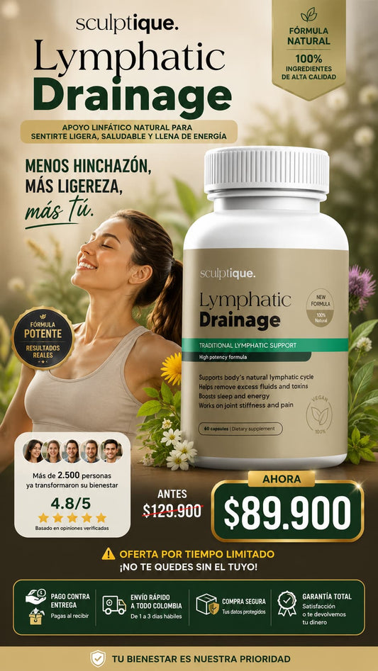 CAPSULAS DRENAJE LINFATICO