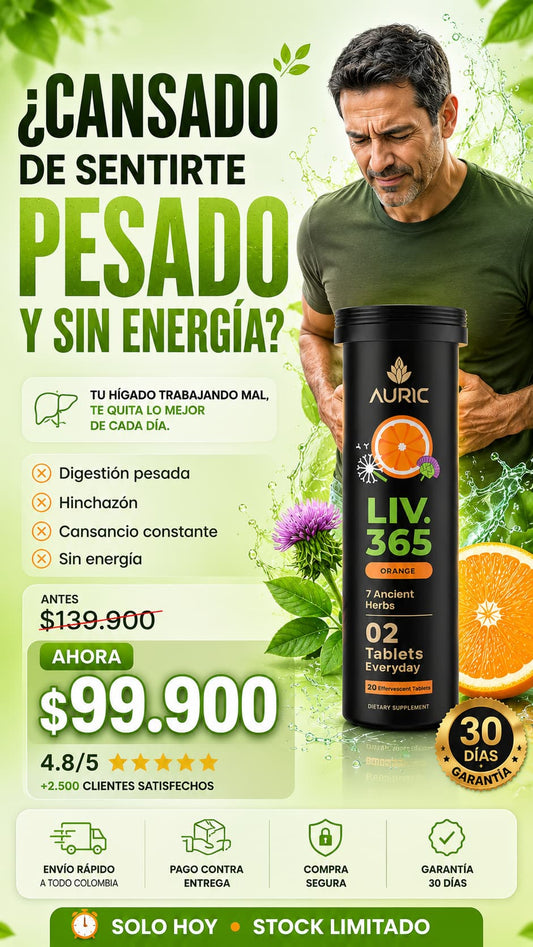 Comprimidos efervescentes Liv 365