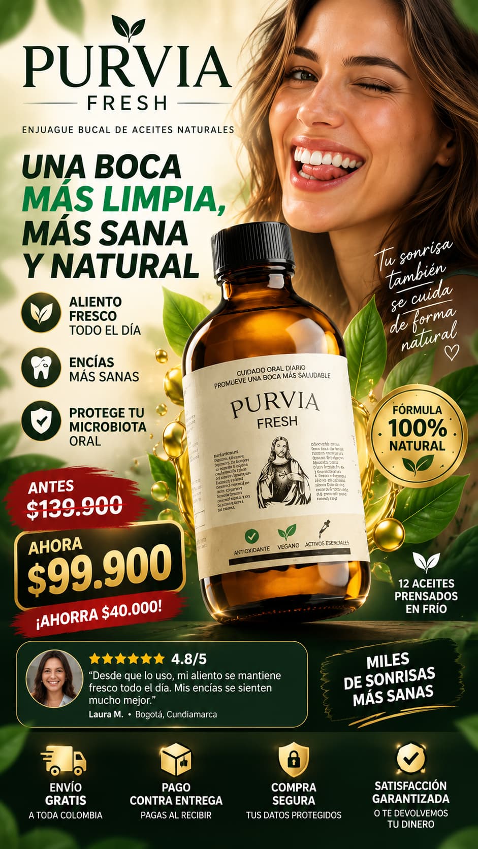 Purvia Fresh | Alivio de las encías en 14 días