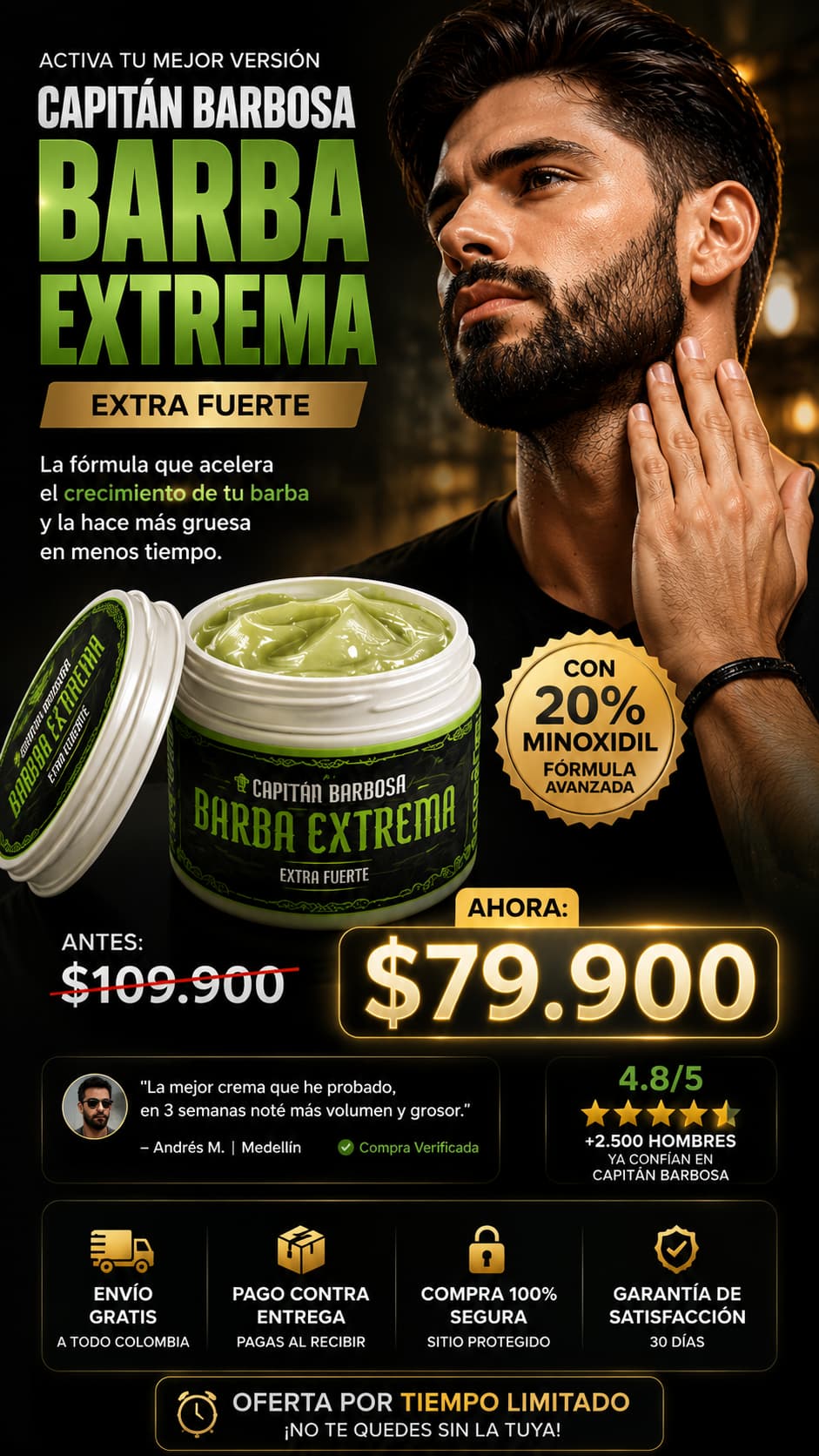 Bálsamo con minoxidil