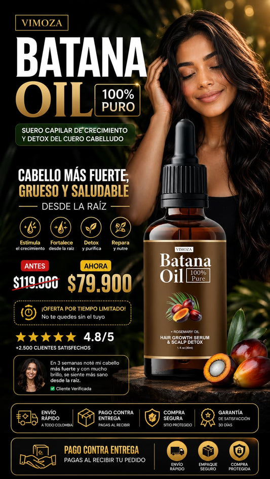 Batana crecimiento de cabello