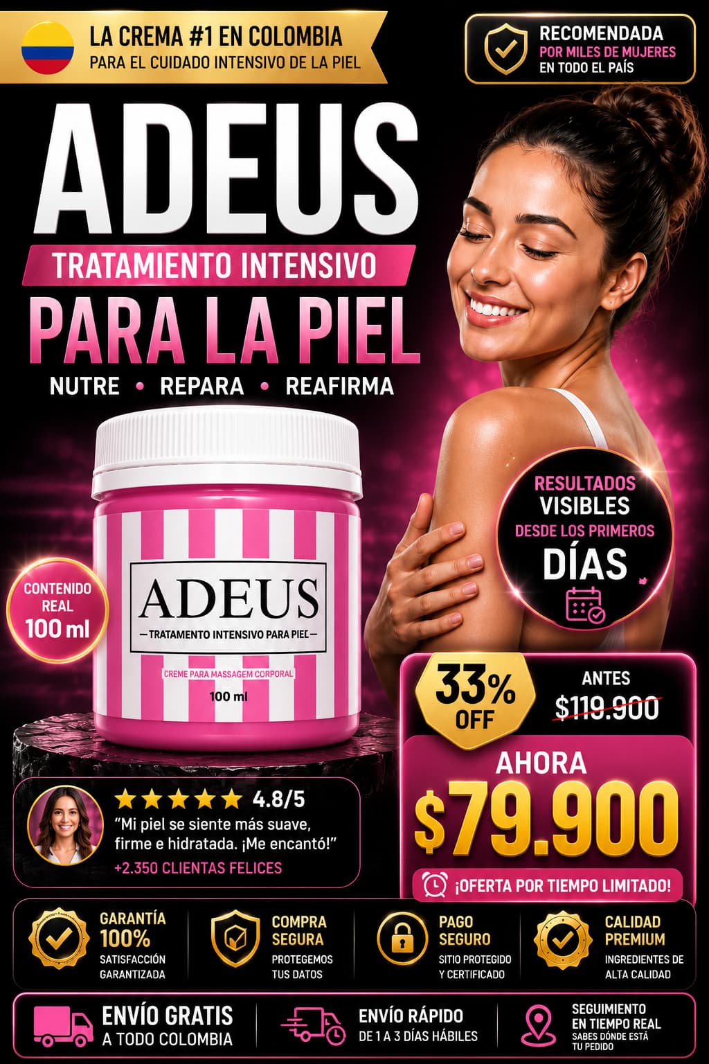 Crema corporal ADEUS