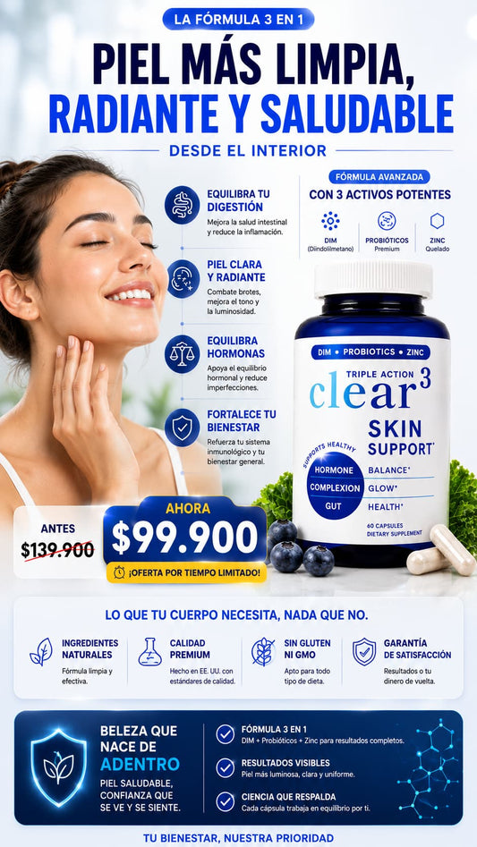 CLEAR 3 SKIN SUPPORT