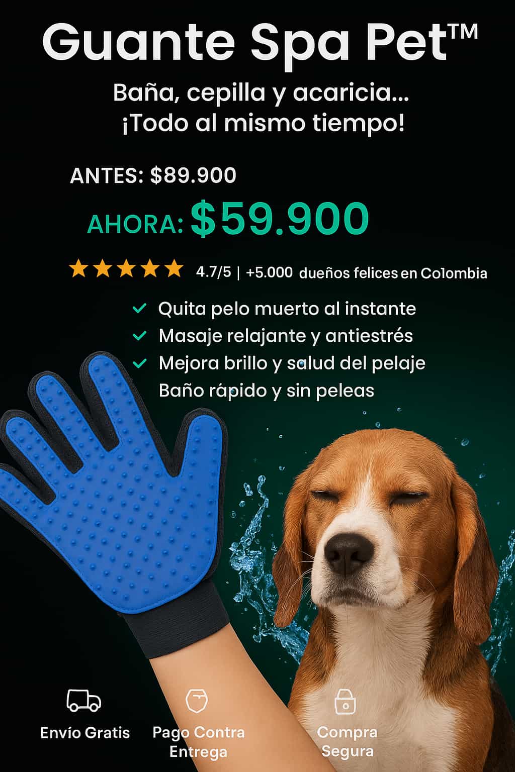 Guante Para Mascotas