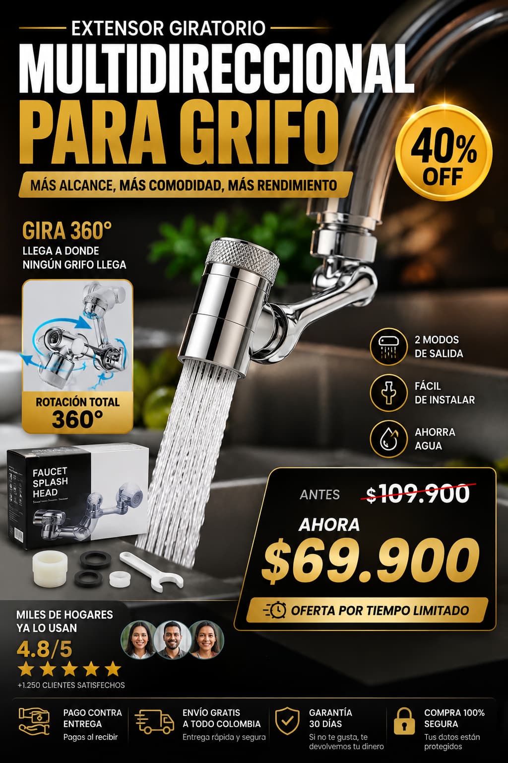 Extensor de Grifo