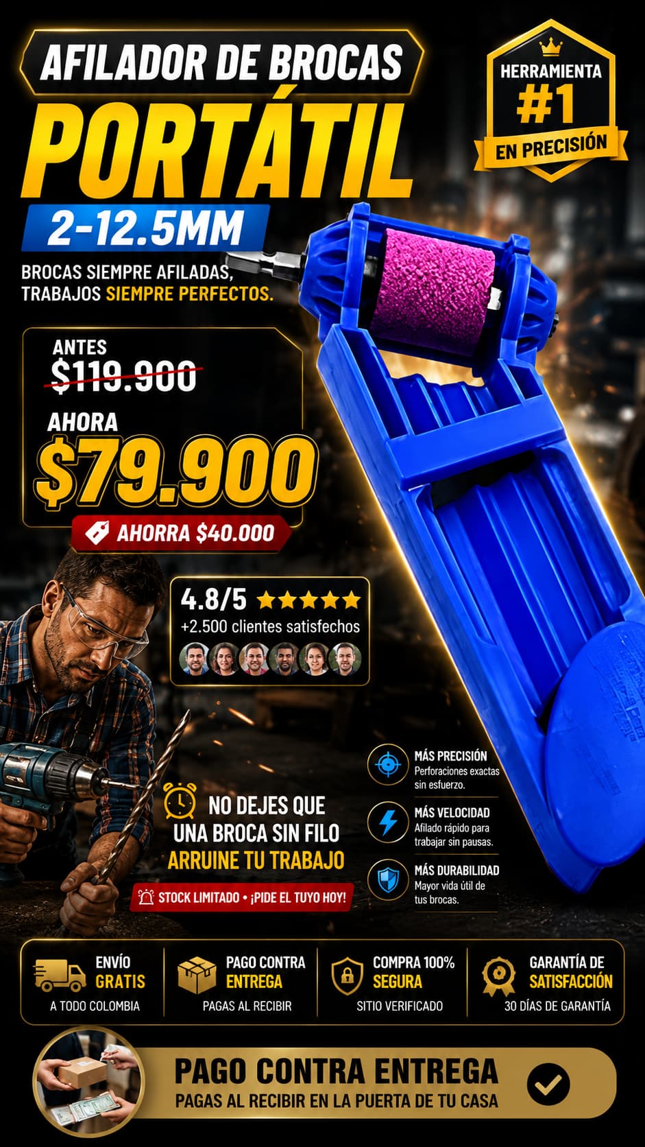 Afilador de brocas